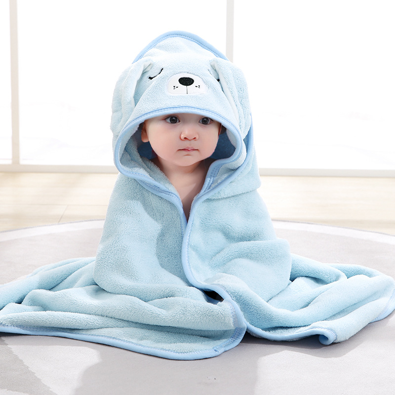 Snuggle Buddies Animal Hooded Bath Towel