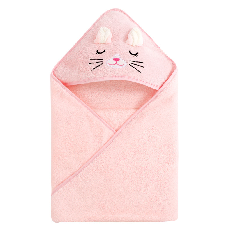 Snuggle Buddies Animal Hooded Bath Towel
